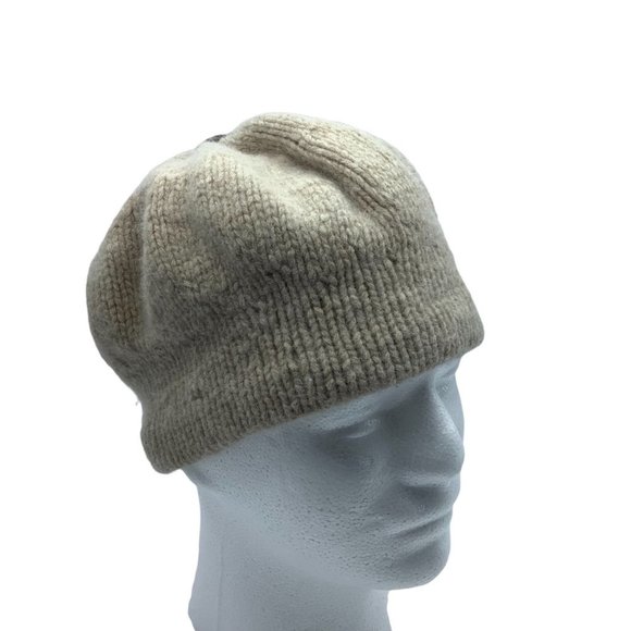 Carolina Amato Hat Cap Women One Size Angora Wool Blend - Picture 1 of 6